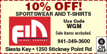 Discount Coupon for FIN Island Company